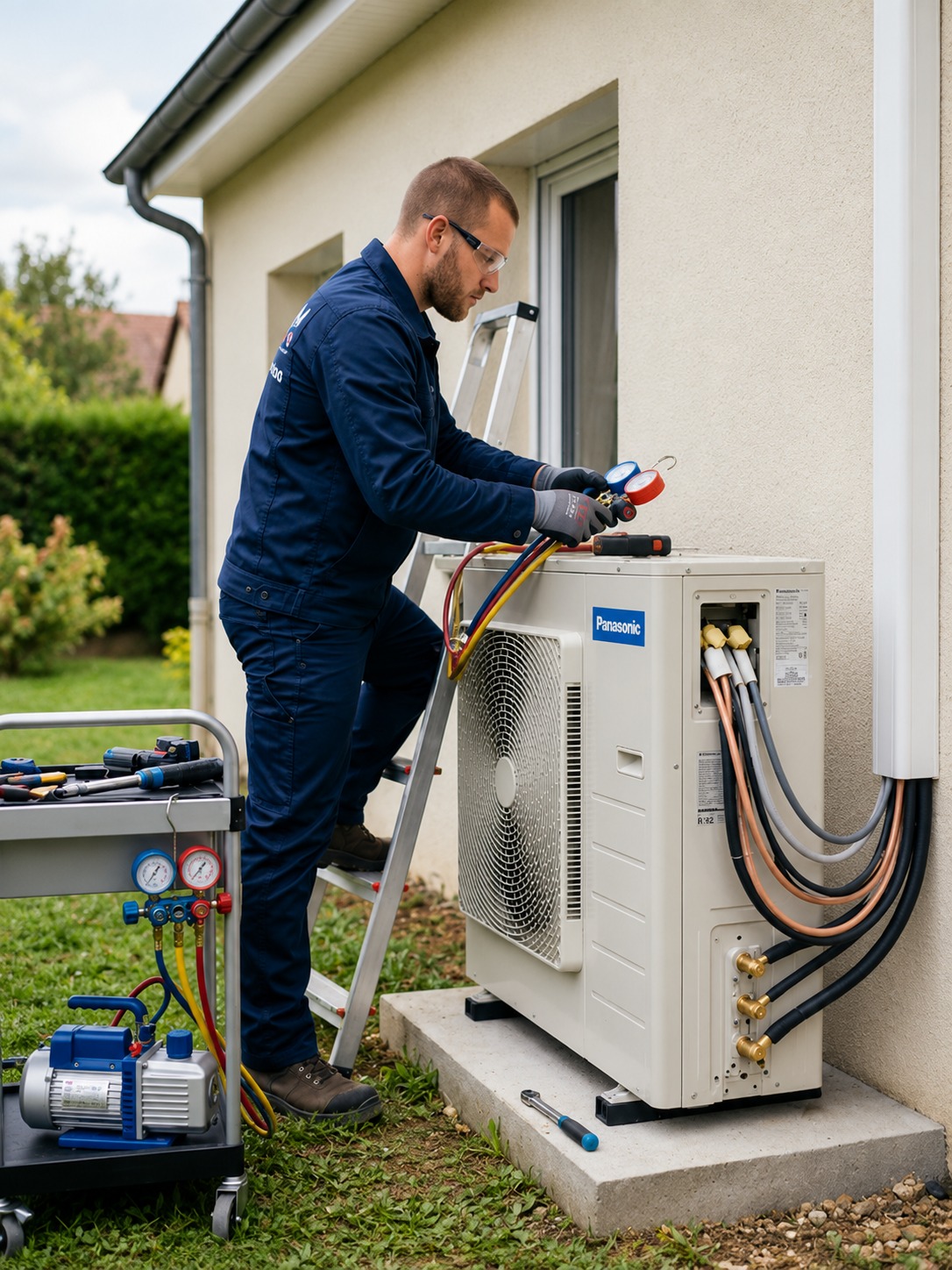 Installation de multi-split à Massy